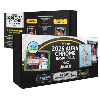 2026 Pulse Aura Chrome Basketball Max Edition Box